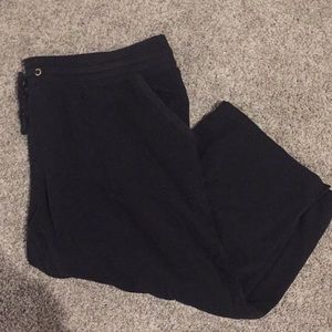 black cropped sweats!